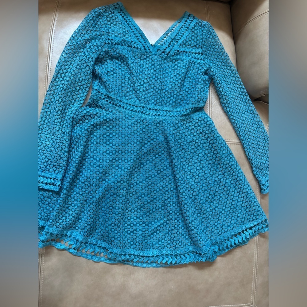 Teal dress